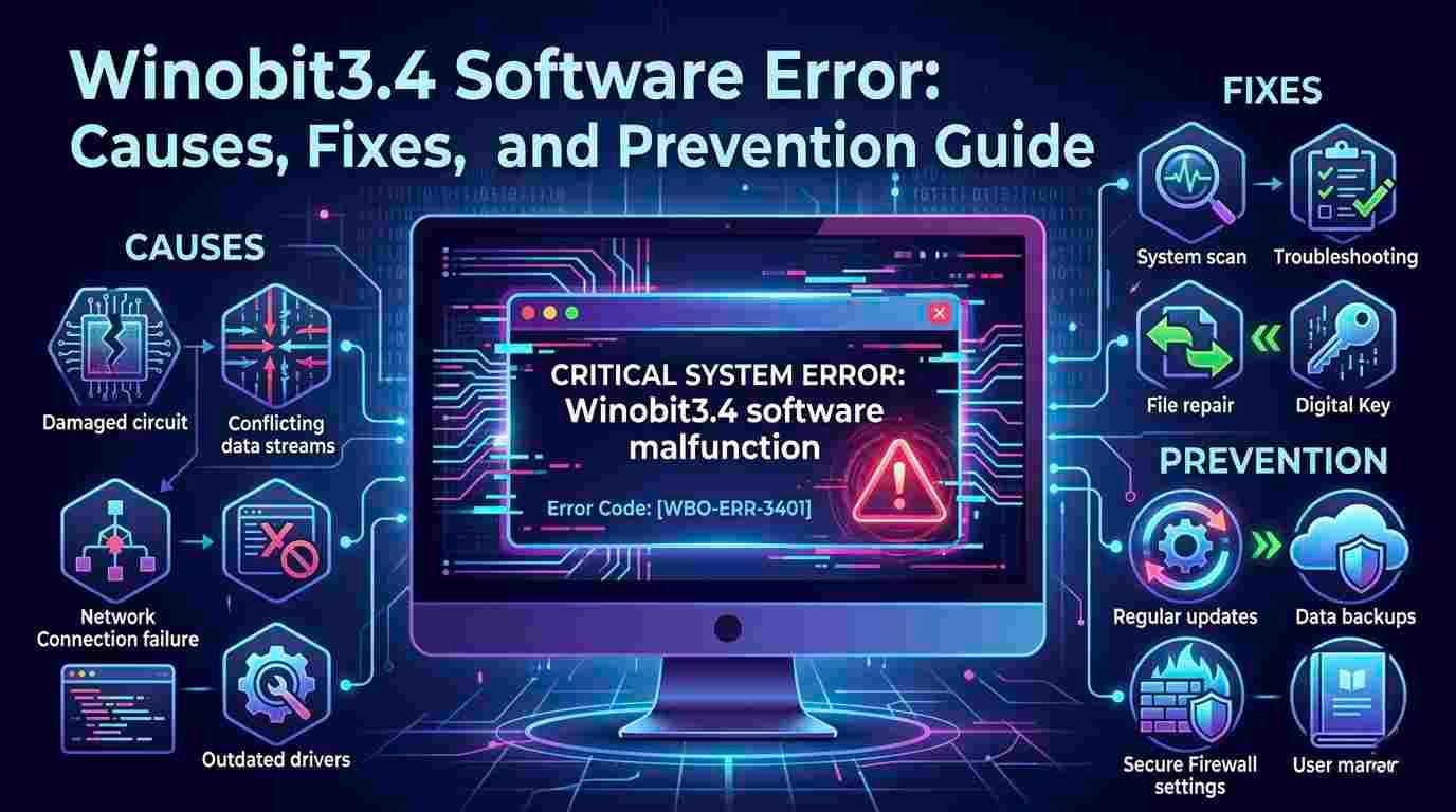 winobit3.4 software error
